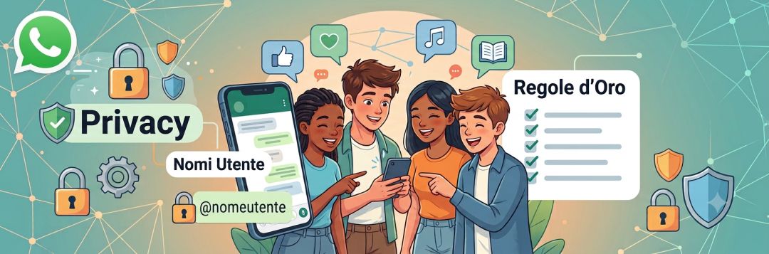 WhatsApp introduce i "Nomi Utente": cosa cambia per la sicurezza dei minori?