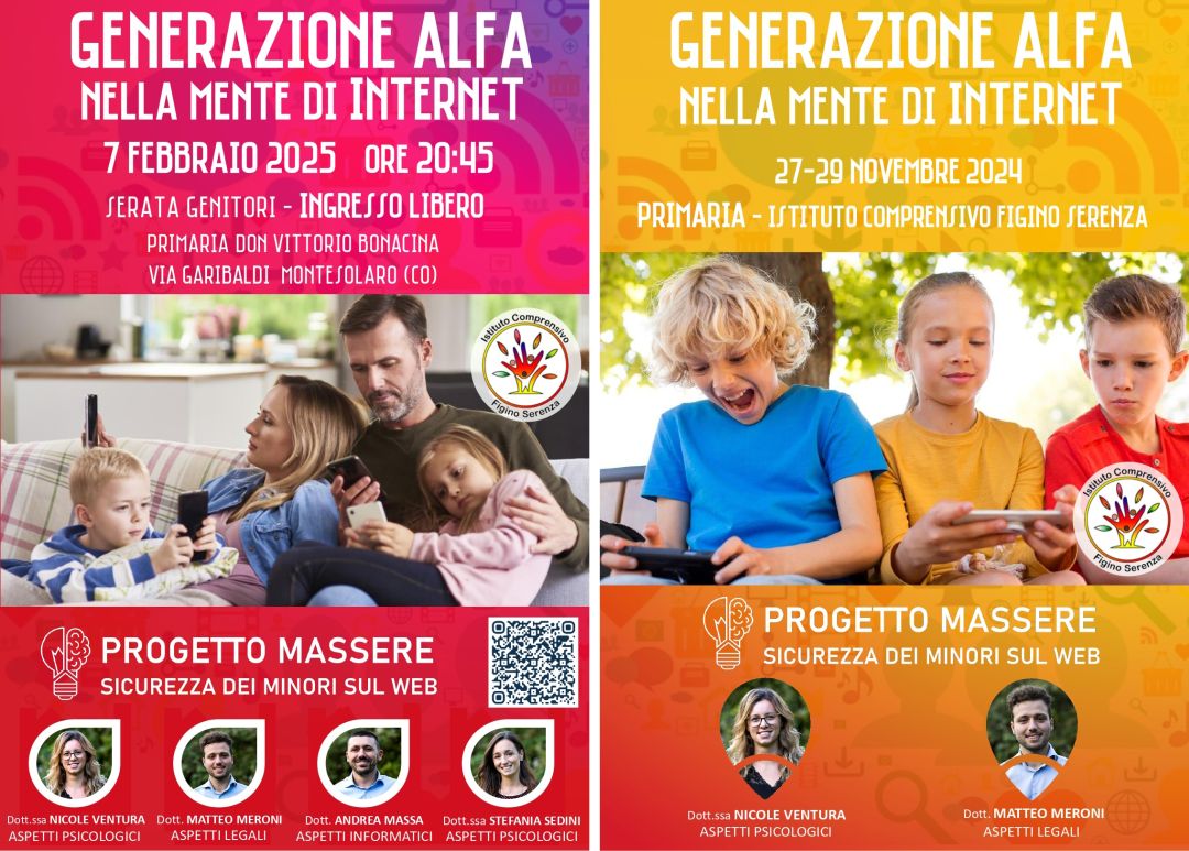 Generazione Alfa: nella mente di INTERNET - Serata Genitori a Figino